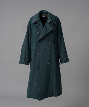 【Italian Dead Stock Fabric】Prime-Over Trench Coat