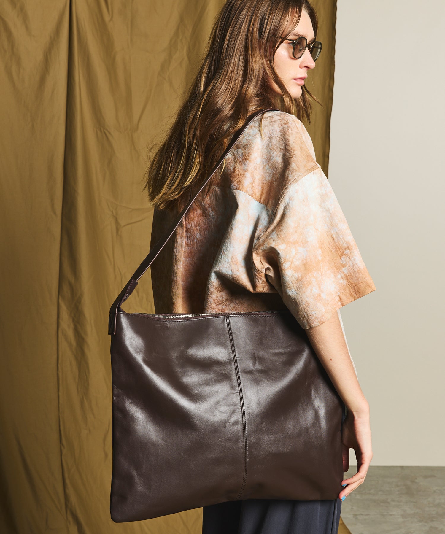 Cow Leather Shoulder Bag