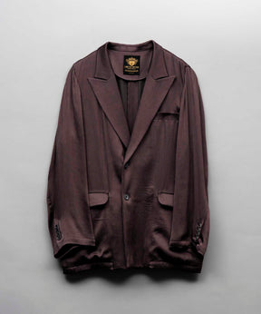 【LIMITED EDITION】Dress-Over Peaked Lapel Semi-Double Tailored Jacket