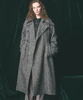 【Italian Dead Stock Fabric】Prime-Over Trench Coat