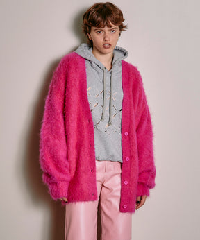 【SALE】Many Color Shaggy Cardigan