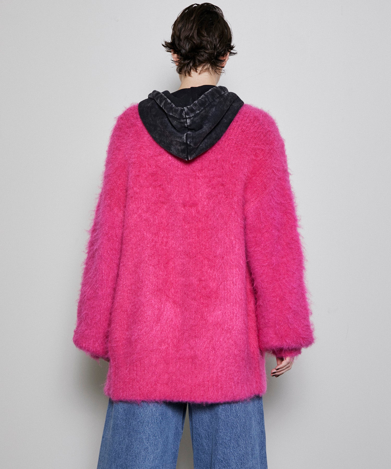 【SALE】Many Color Shaggy Cardigan