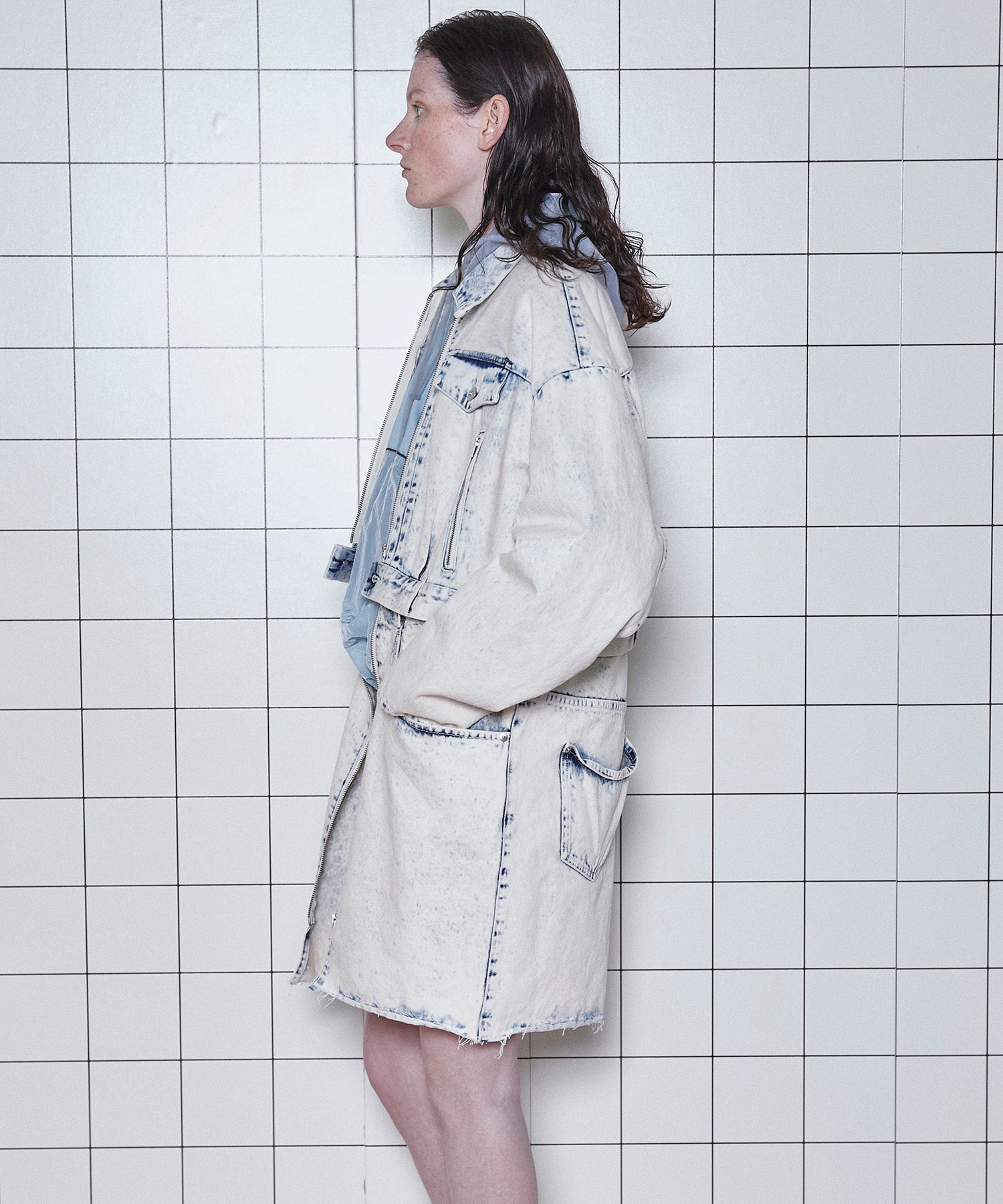 Multiway Denim Coat