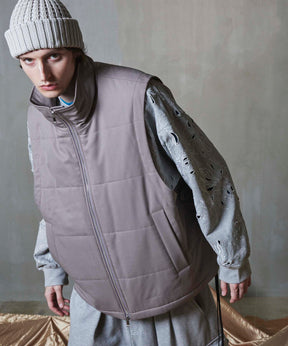 T/W Stretch Prime-Over Puffer Vest