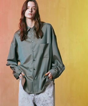 High Count Wool Prime-Over Shirt