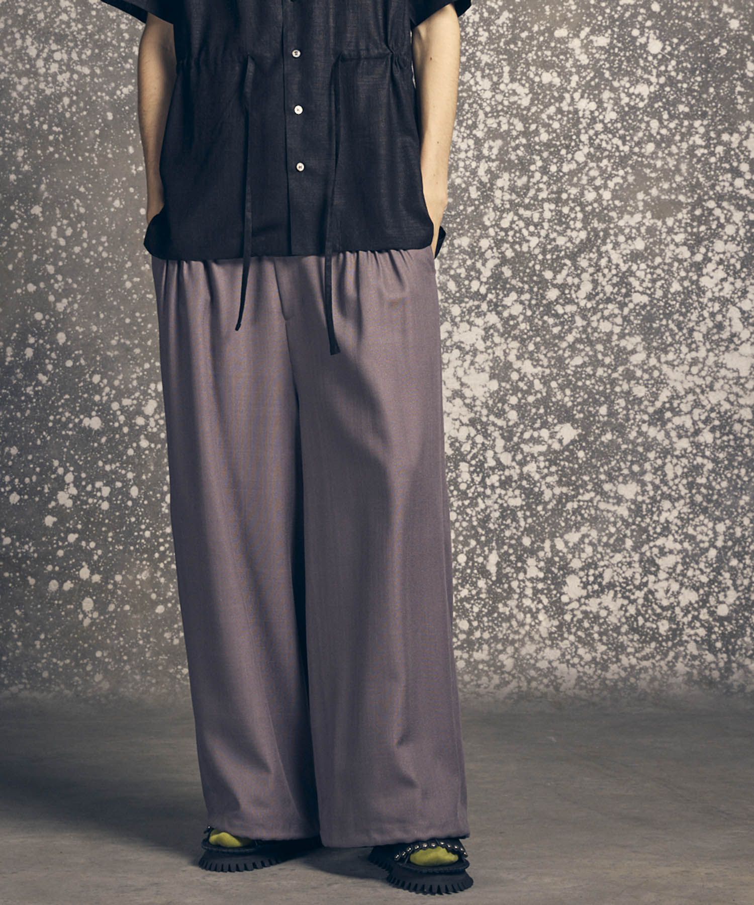 Buzzam-Tuck Prime-Wide Pants