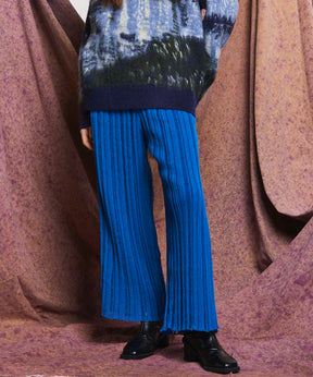 Prime-Wide Sheer Rib Knit Pants