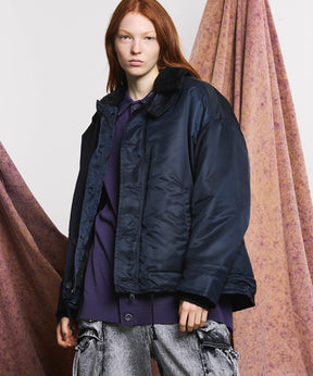 Prime-Over Reversible Boa Blouson