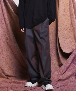 120/2/2 Suvin Cotton Gabardine Prime-Wide One Tuck Pants