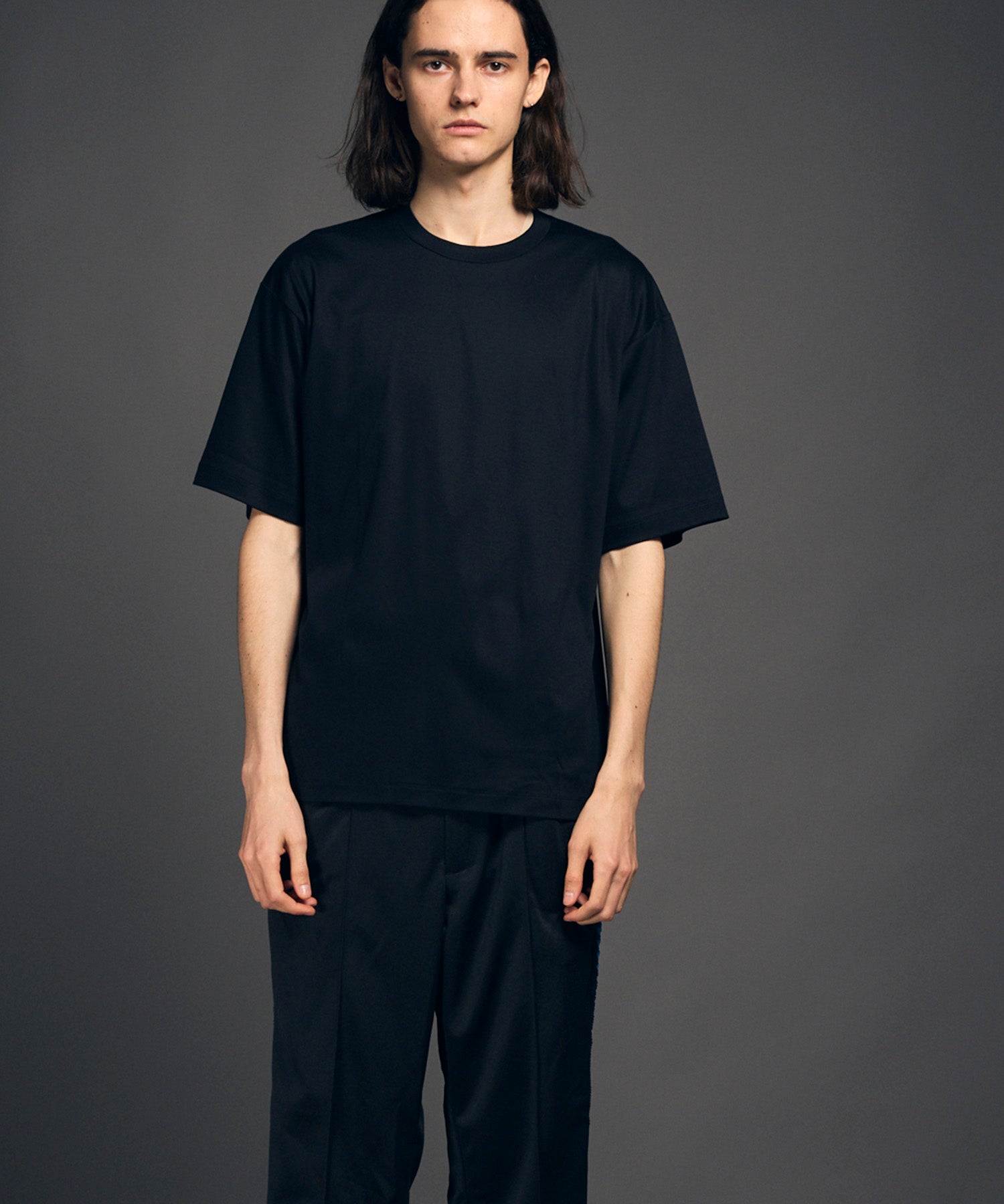 Supima Cotton Oversized Crew Neck Perfection T-shirt