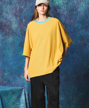 Prime-Over Reversible Crew Neck Knit T-Shirt