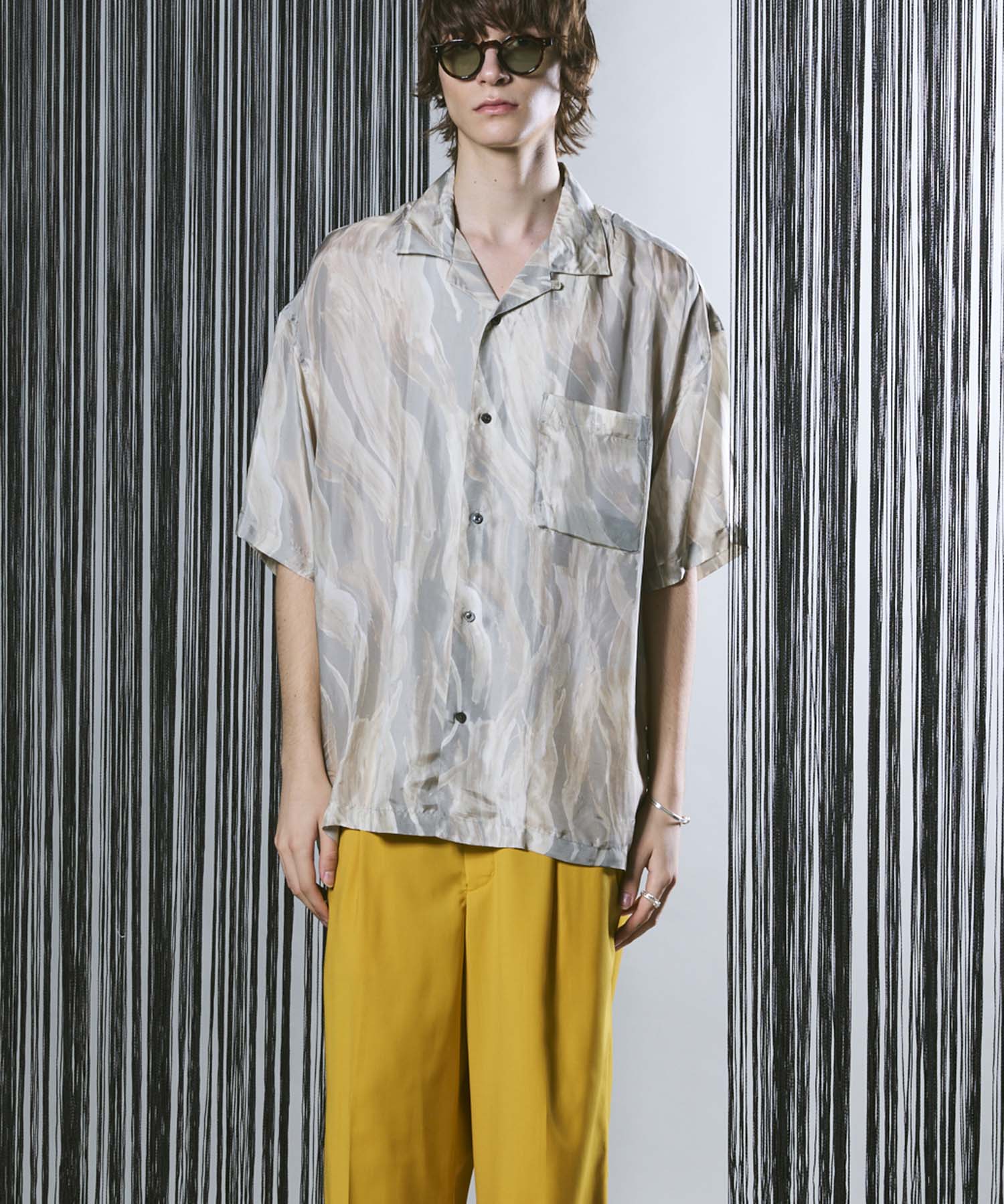 【LIMITED EDITION】Prime-Over Short Sleeve Open Collar Shirt