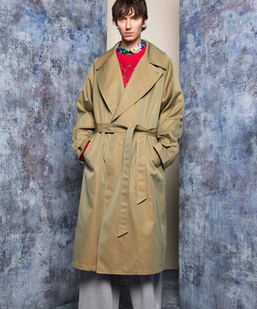 120/2/2 Suvin Cotton Gabardine Prime-Over Ulster Coat