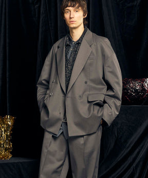 Wool Mix Prime-Over Double Tailored Jacket