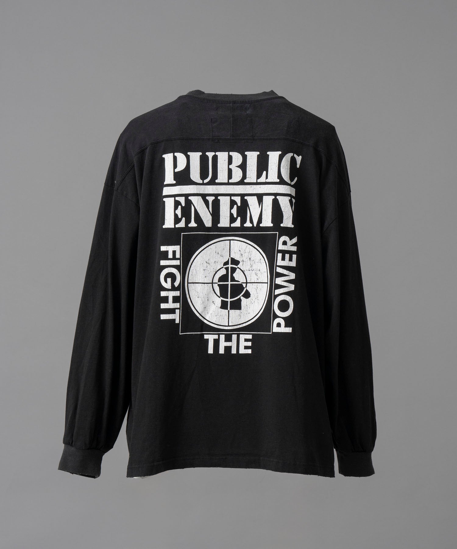 【MA_Label】「PUBLIC ENEMY」Prime-Over Crew Neck Long Sleeve T-Shirt