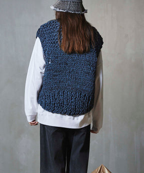 Prime-Over Hand Knit Chain Mail Vest