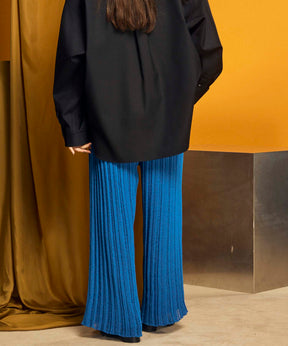 Prime-Wide Sheer Rib Knit Pants