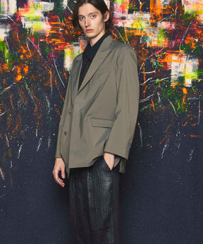 【LIMITED EDITION】Dress-Over Peaked Lapel Semi-Double Tailored Jacket