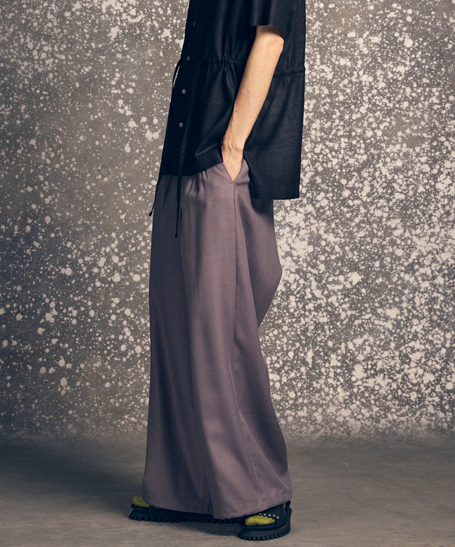 Buzzam-Tuck Prime-Wide Pants