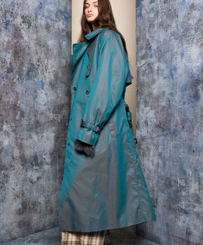 120/2/2 Suvin Cotton Gabardine Prime-Over Trench Coat