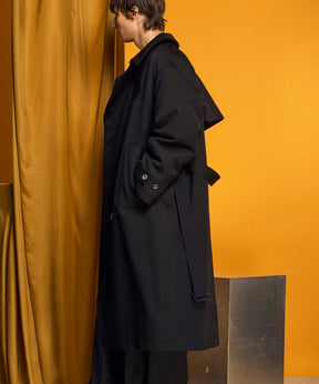 【Italian Dead Stock Fabric】Prime-Over Trench Coat