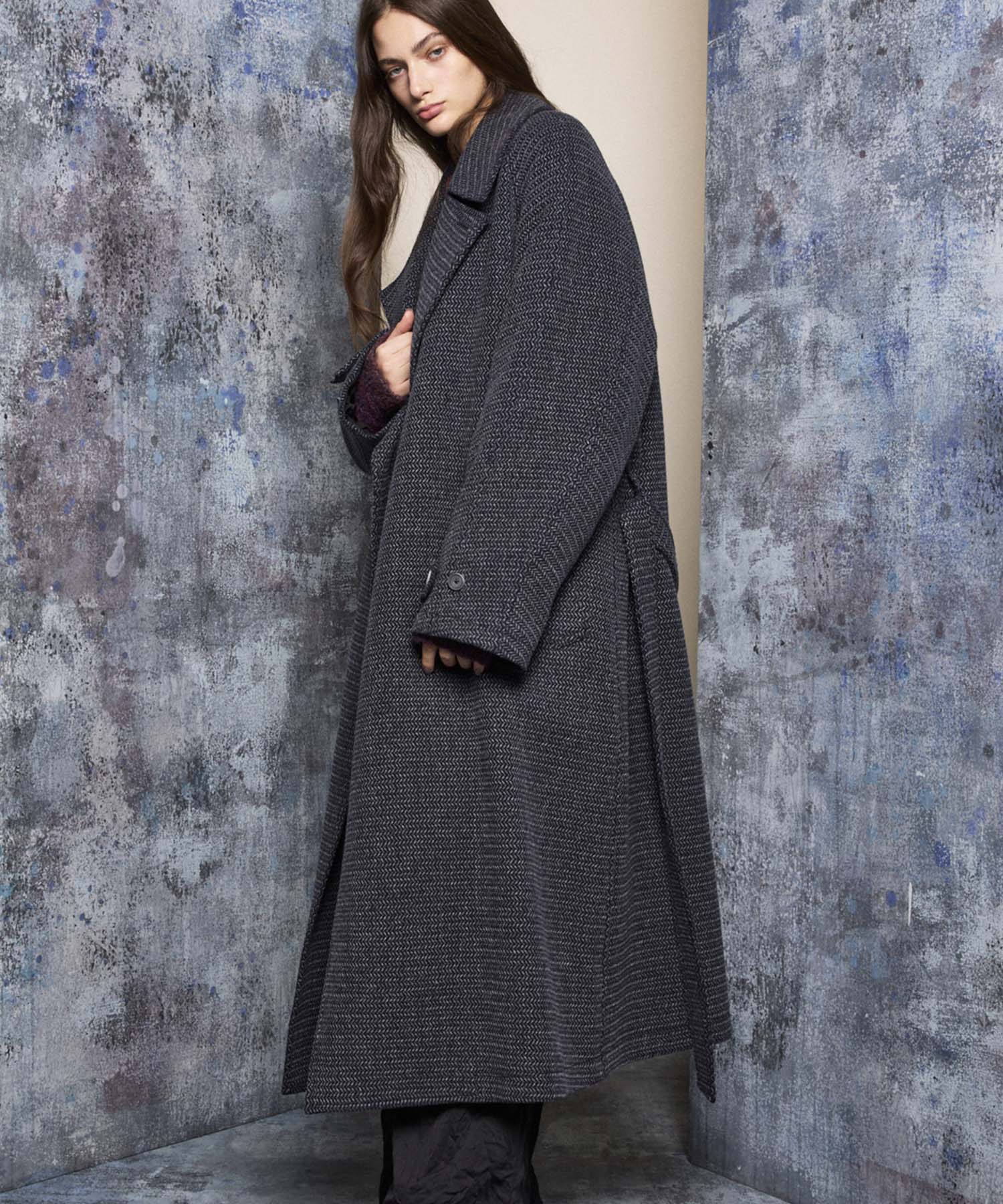 【Italian Dead Stock Fabric】Prime-Over Ulster Coat