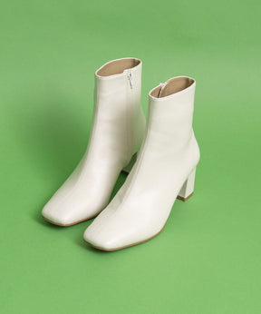 【SALE】Vegan Leather Short Boots