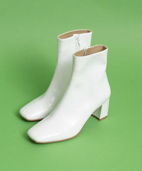 【SALE】Vegan Leather Short Boots