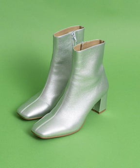 【SALE】Vegan Leather Short Boots