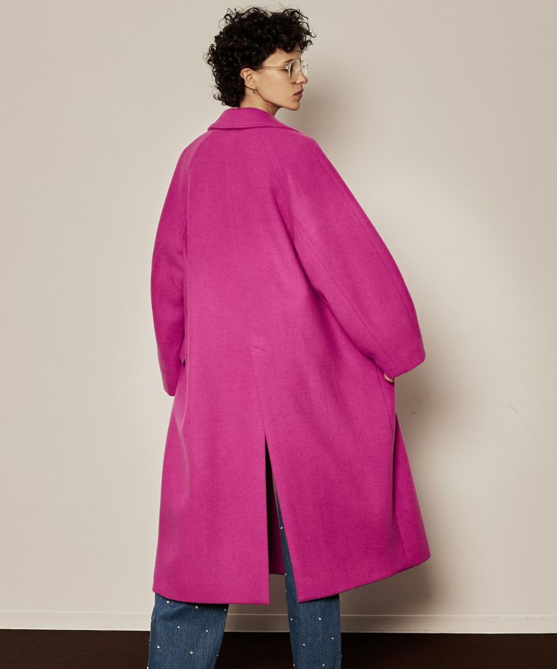 【SALE】Super100 Melton Loose Coat