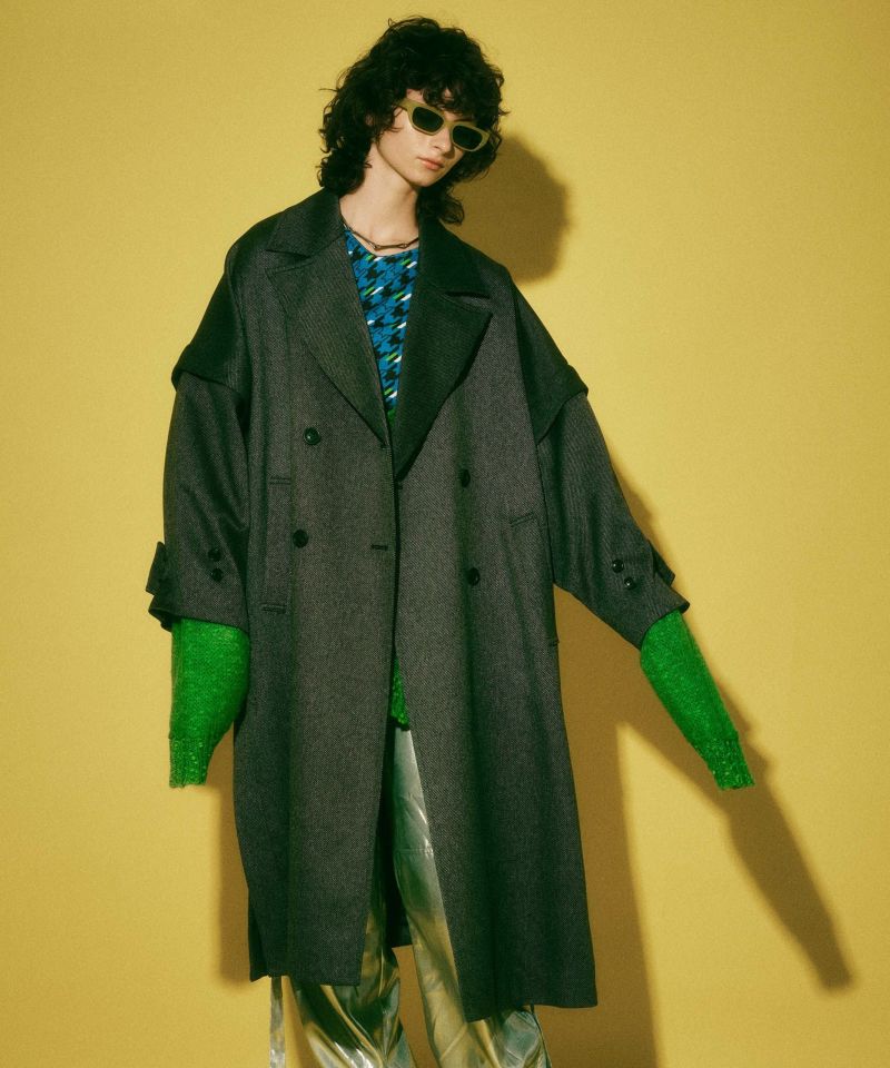 【SALE】2way Side Slit Coat