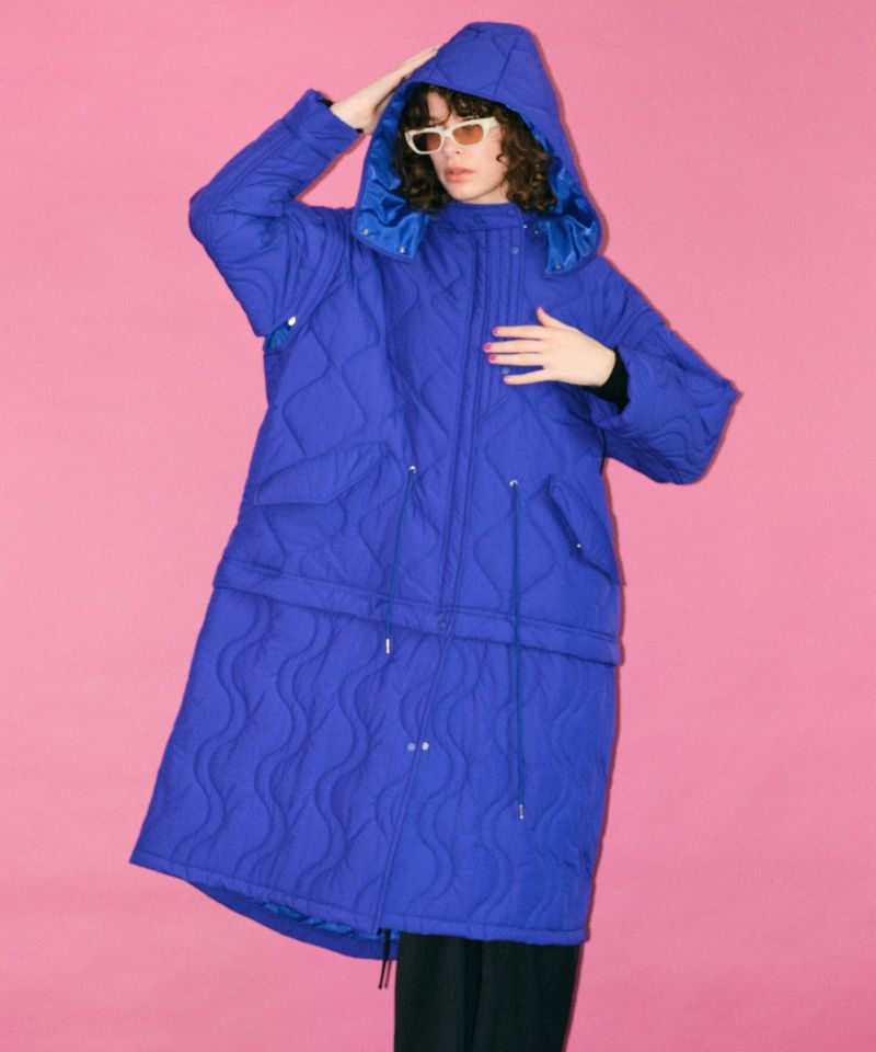 【SALE】Multi Quilting Mod Coat