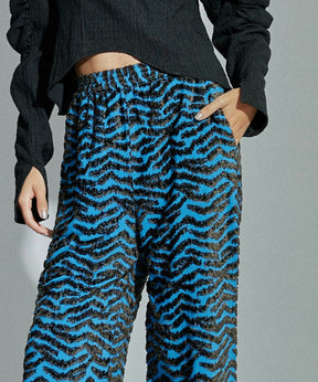 【SALE】Zebra Jacquard Pants