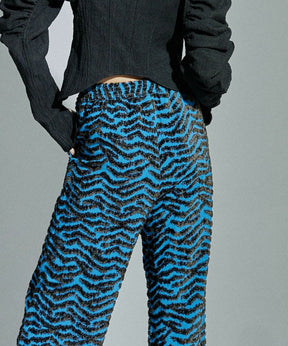 【SALE】Zebra Jacquard Pants