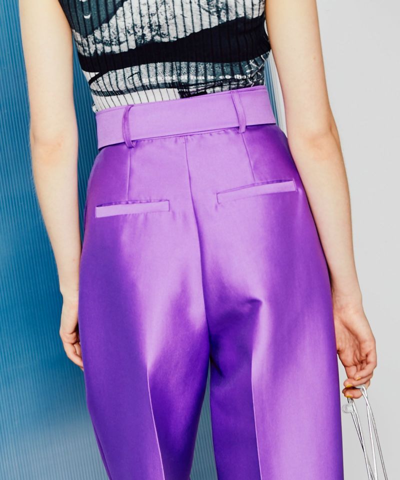 【SALE】Silky Double Cross Cocoon Pants