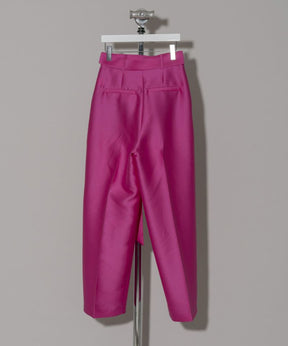 【SALE】Silky Double Cross Cocoon Pants