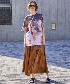 【SALE】Gather Flare Skirt