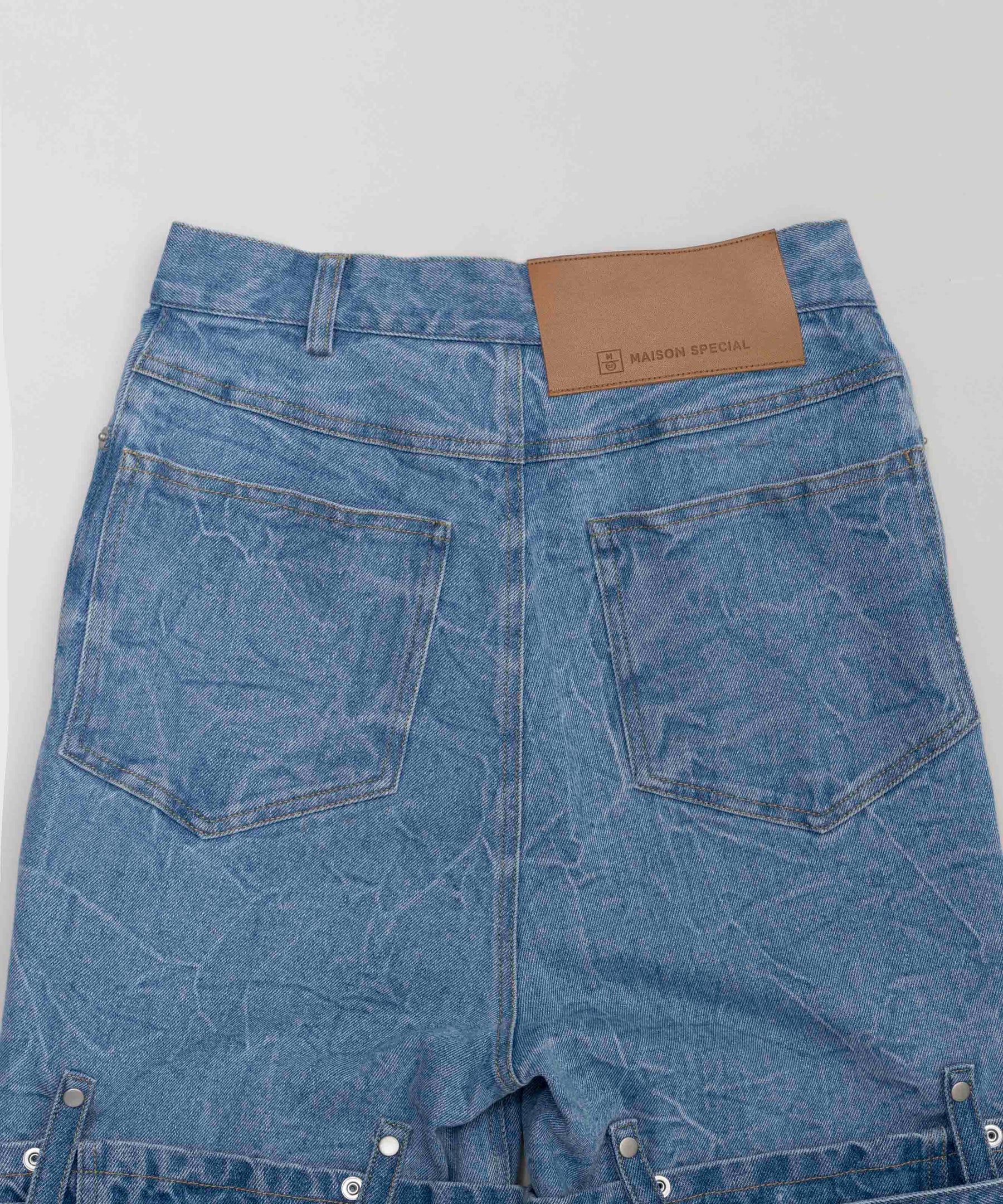 【SALE】Cargo Denim Pants