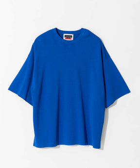 【SALE】16G Prime-Over Crew Neck Milano Rib Knit T-Shirt