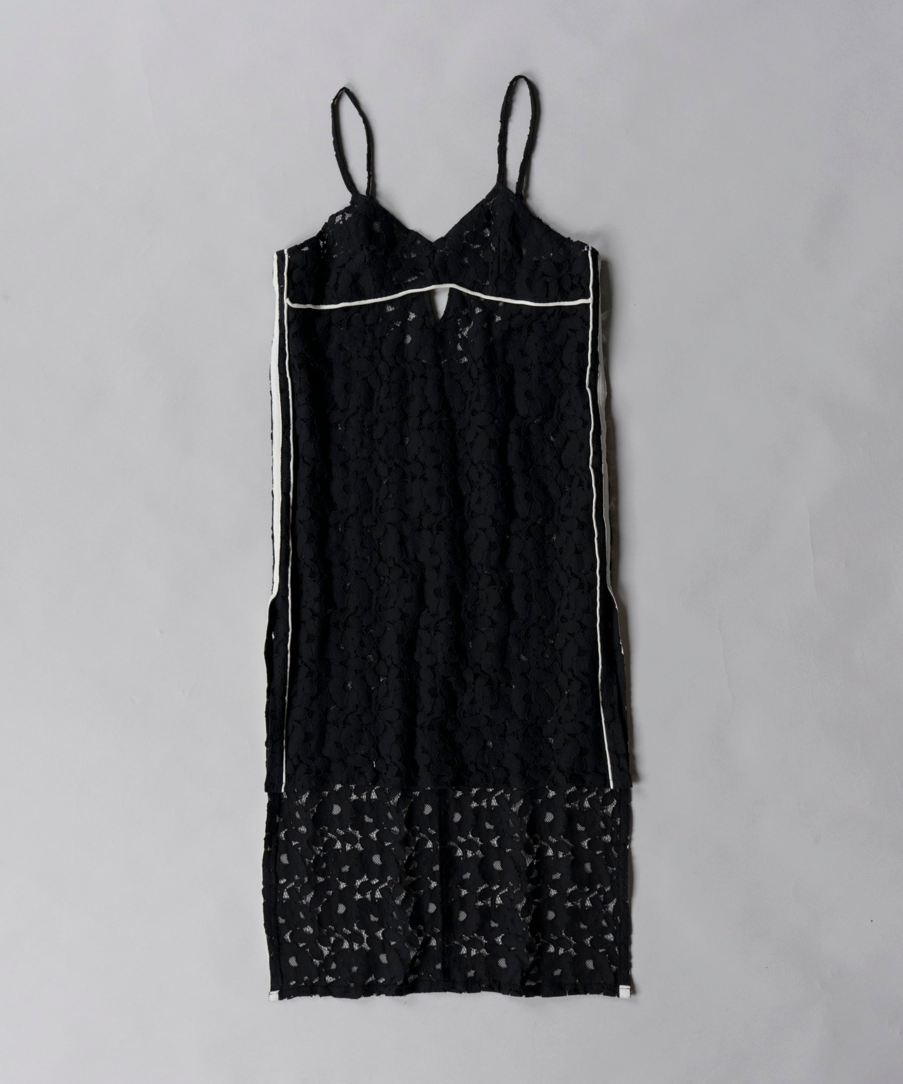 【SALE】Side Line Lace Camisole Tunic