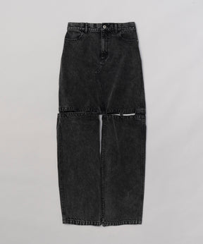 【SALE】Momo Slit Denim Pants