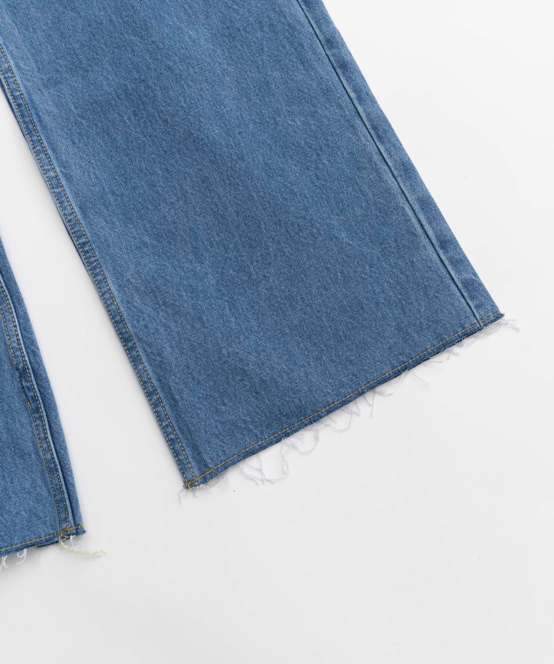 【SALE】Layered Wrap Denim Pants